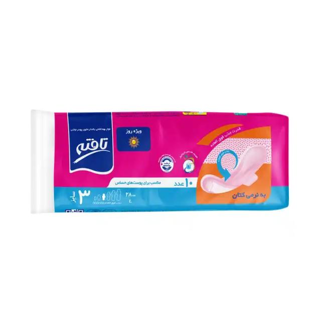 فروشگاه نوبت مال - نوار بهداشتی روز تافته Daily Use بسته 10عددی سایز 3