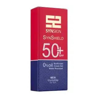 فروشگاه نویت مال - کرم ژل ضد آفتاب ساین اسکین مدل Synshield با SPF50 مناسب پوست چرب آقایان حجم 50 میلی لیتر