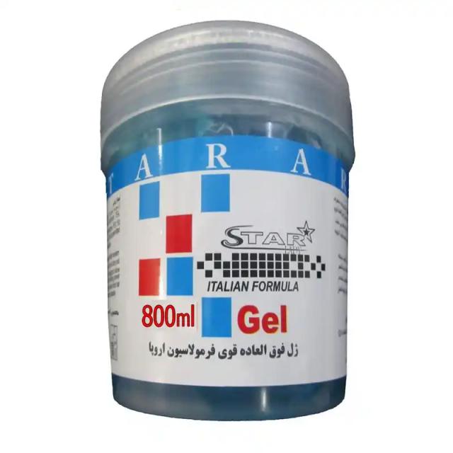 فروشگاه نویت مال - ژل مو استار لیدی (Star) با فرمولاسیون اروپا حجم 800 میلی‌ لیتر