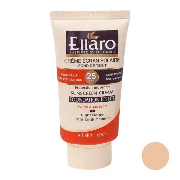 نوبت آنلاین - قیمت و خرید کرم ضد آفتاب spf25 کرم پودری انواع پوست بژ طبیعی الارو