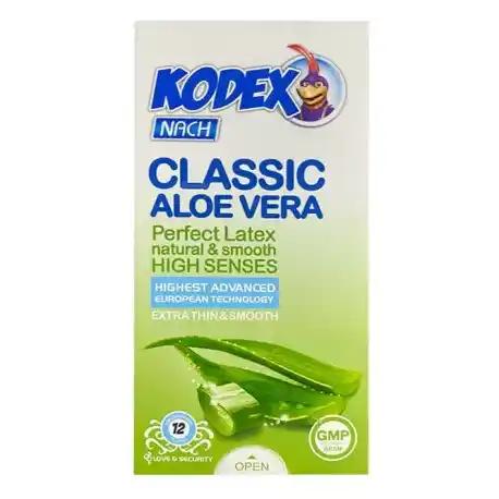 کاندوم کدکس Classic Aloe Vera کلاسیک آلوئه ورا 12 عددی