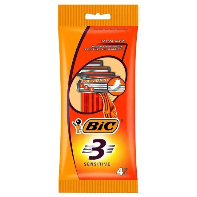 خود تراش بیک Sensitive بسته 3 عددی