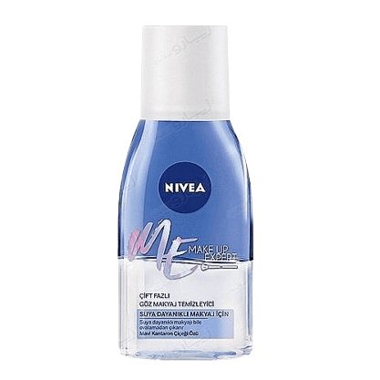 فروشگاه نویت مال - محلول پاک کننده آرایش نیوا NIVEA ضدآب دور چشم دوفاز 125 میل - اصل