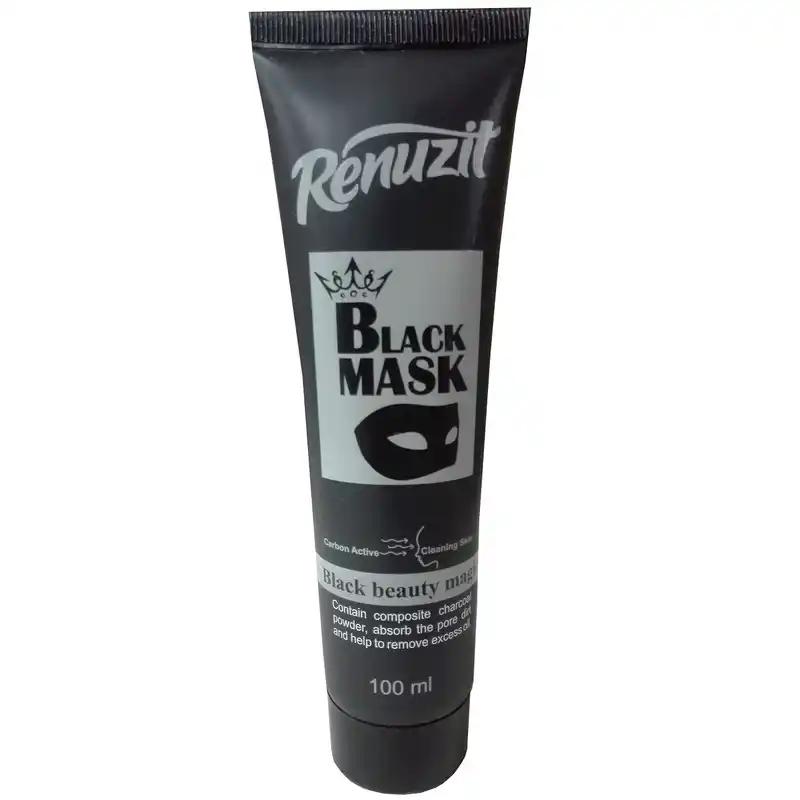 نوبت آنلاین - قیمت و خرید ماسک صورت رینوزیت Black mask carbon active 100 میل