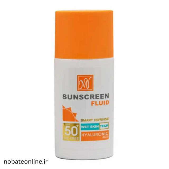 فروشگاه نوبت مال - ضد آفتاب فلوئید مای SPF50  مدل هیالورونیک اسید 50 میل