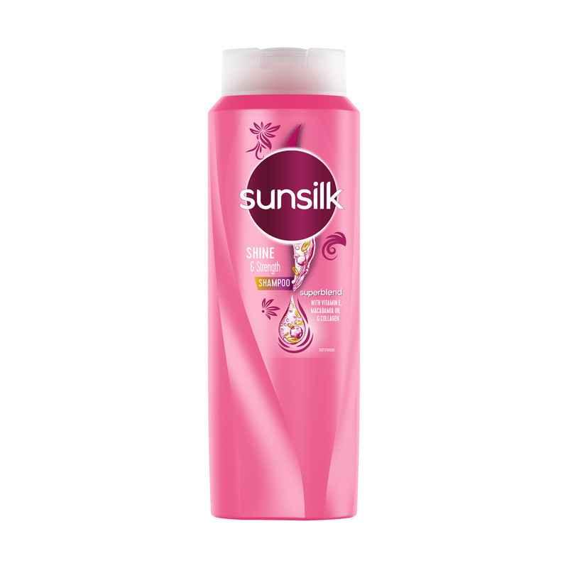 نوبت آنلاین - قیمت و خرید شامپو مو سان سیلک Shine and Strength حجم 600 میل