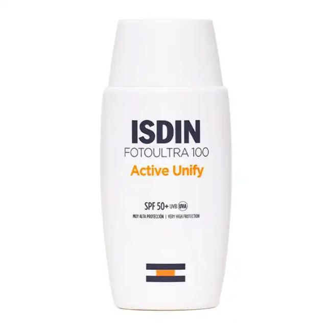 ضد آفتاب ایزدین Active Unify +SPF50 اکتیو یونیفای بی رنگ 50 میل