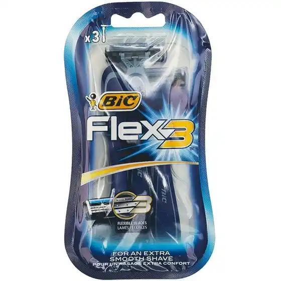 خود تراش بیک مدل Flex 3 بسته 3 عددی