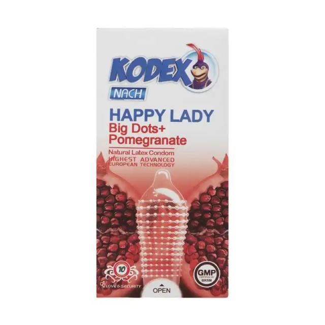 کاندوم Happy Lady هپی لیدی کدکس 10 عددی