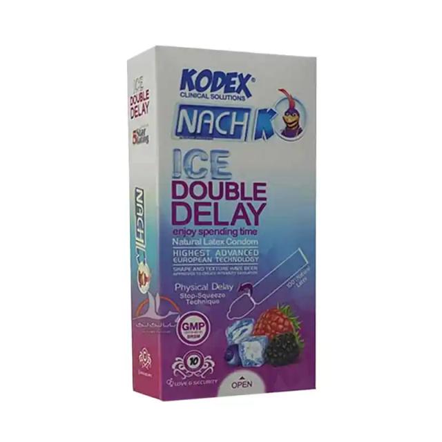 فروشگاه نویت مال - کاندوم کدکس Ice Double Delay تاخیری خنک کننده 10 عددی