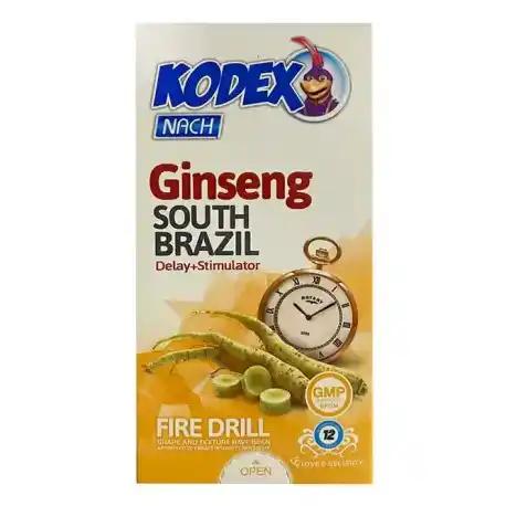 کاندوم کدکس Ginseng جینسینگ 12 عددی