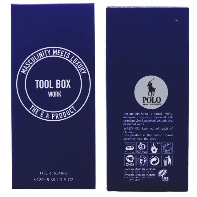 فروشگاه نویت مال - عطر و ادکلن مردانه مینی عماد ارا مدل TOOL BOX WORK حجم 30 میل